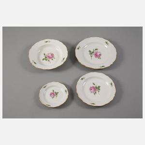 Meissen Speiseservice "Rote Rose"