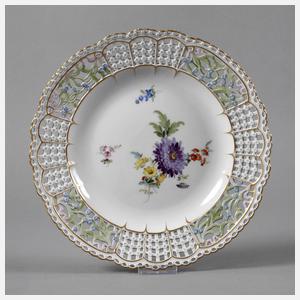 Meissen Durchbruchteller "Blume 3"
