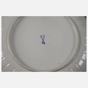 Meissen Kaffeeservice Bordüre mit Blumenbuketts