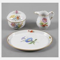 Meissen Zucker-/Sahneset111
