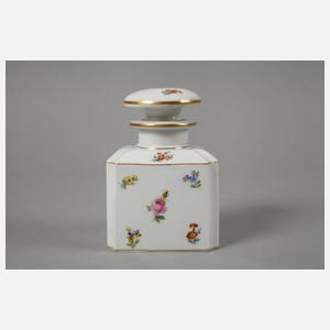 Meissen Teedose "Streublümchen"