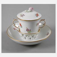 Meissen "Zittertasse" Streublümchendekor111