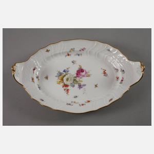 Meissen Schale mit Insektenmalerei