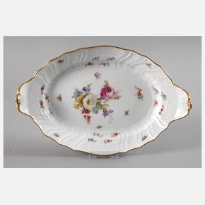 Meissen Schale mit Insektenmalerei