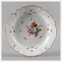 Meissen runde Vorlegeplatte mit Insektenmalerei111