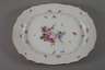 Meissen große Bratenplatte mit Insektenmalerei