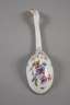 Meissen Vorlegelöffel mit Insektenmalerei