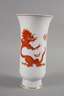 Meissen große Vase Roter Drache