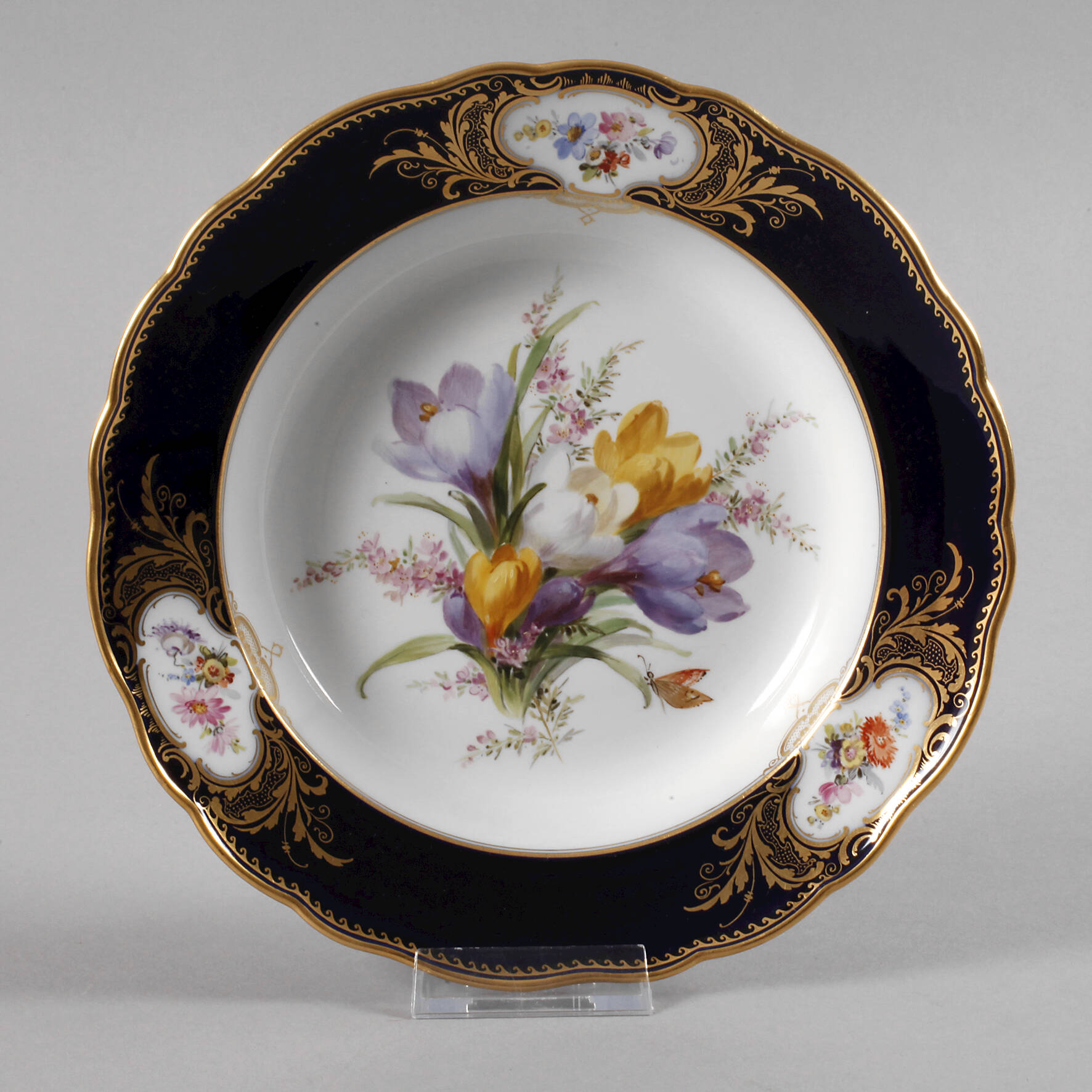 Meissen Krokusteller  “Amsterdamer Art”