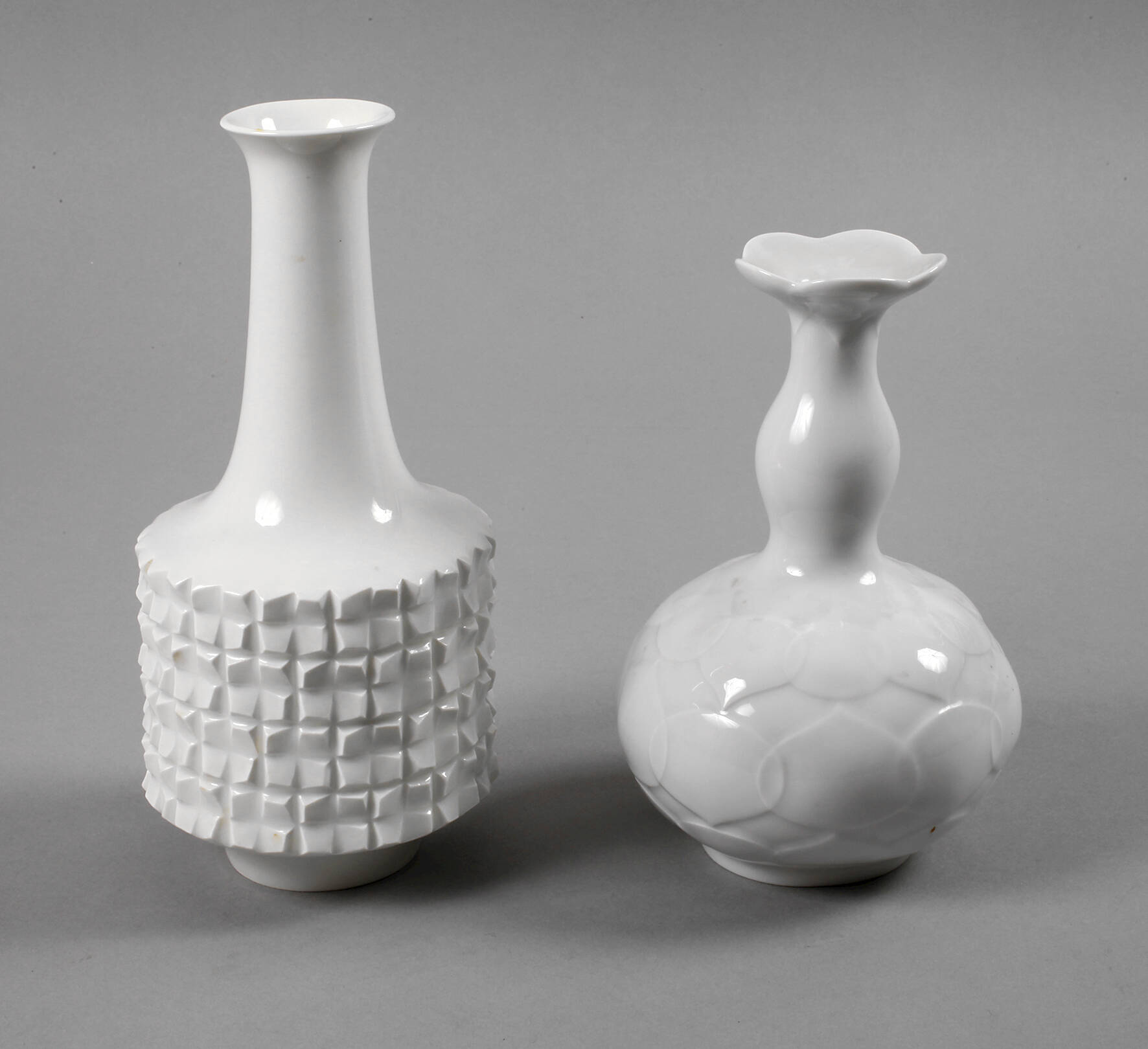 Meissen zwei moderne Vasen