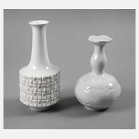 Meissen zwei moderne Vasen111