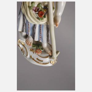Meissen "Gärtnerkind mit Rechen"