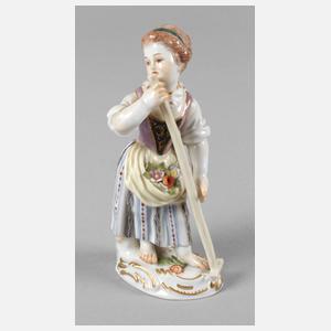 Meissen "Gärtnerkind mit Rechen"