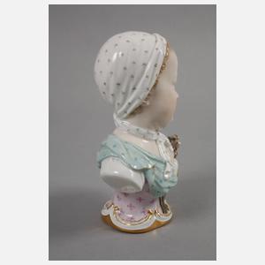 Meissen Mädchenbüste