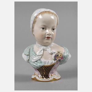 Meissen Mädchenbüste