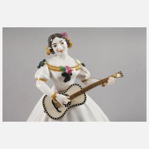 Meissen "Lautenspielerin Käthe Hyan"