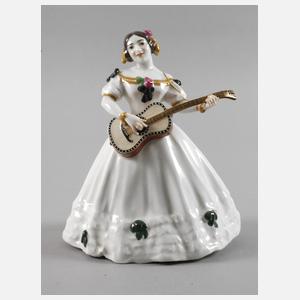 Meissen "Lautenspielerin Käthe Hyan"