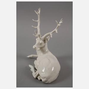 Nymphenburg "Hirsch, liegend"