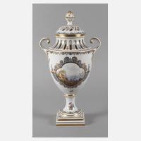 Potschappel Potpourri-Deckelvase111