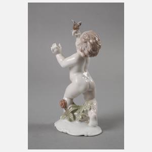 Rosenthal Putto mit Vogel