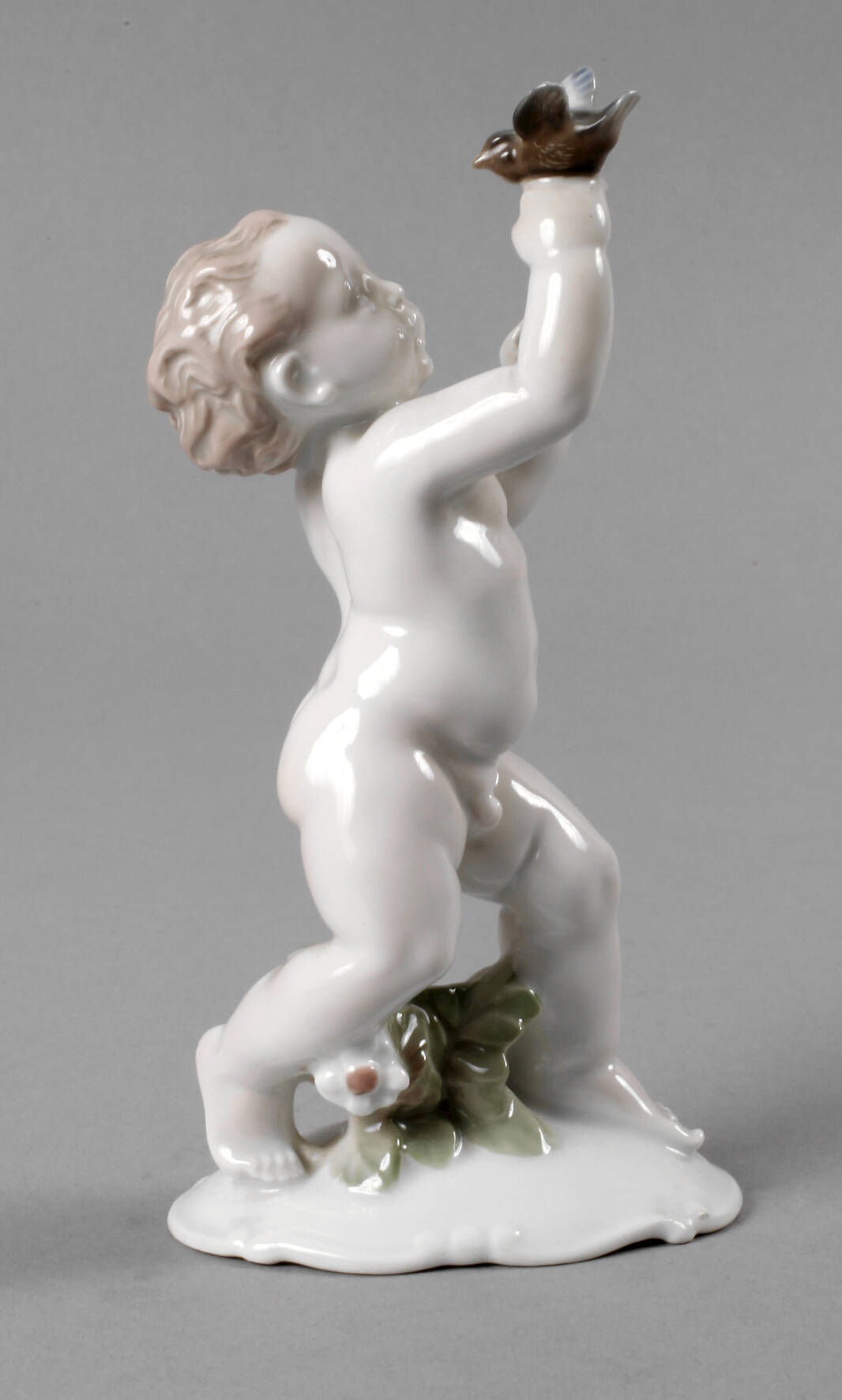 Rosenthal Putto mit Vogel