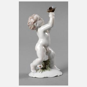 Rosenthal Putto mit Vogel