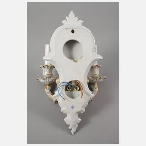 Paar figürliche Wandleuchter