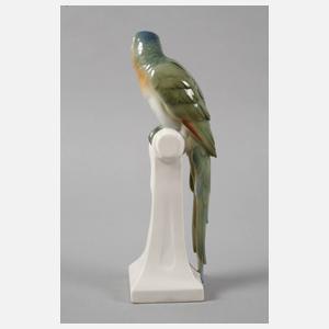 Schwarzburger Werkstätten Papagei