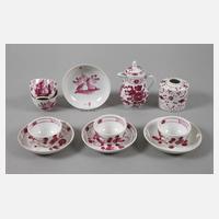 Tettau Konvolut Purpurmalerei111