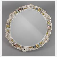 Thüringen großer Wandspiegel mit Blütenbesatz111