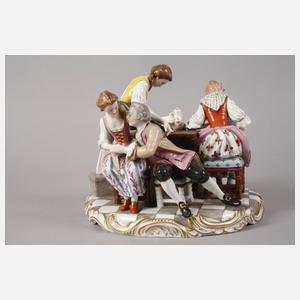 Volkstedt-Rudolstadt große Figurengruppe mit Kindern