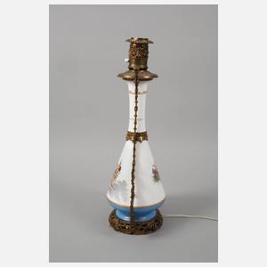 Großer Lampenfuß mit Amoretten