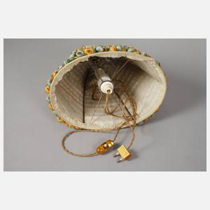 Große Teepuppe als Lampe