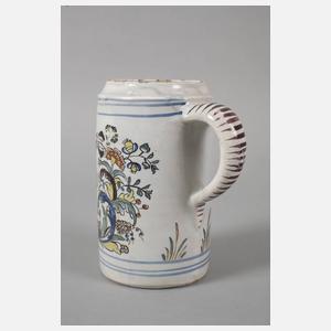 Fayence-Walzenkrug Erfurt