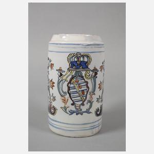 Fayence-Walzenkrug Erfurt