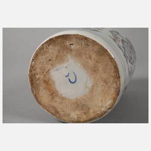 Fayence-Walzenkrug Erfurt