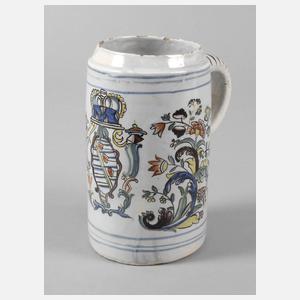 Fayence-Walzenkrug Erfurt