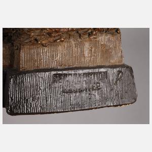 Goldscheider Wien Ägyptischer Krieger