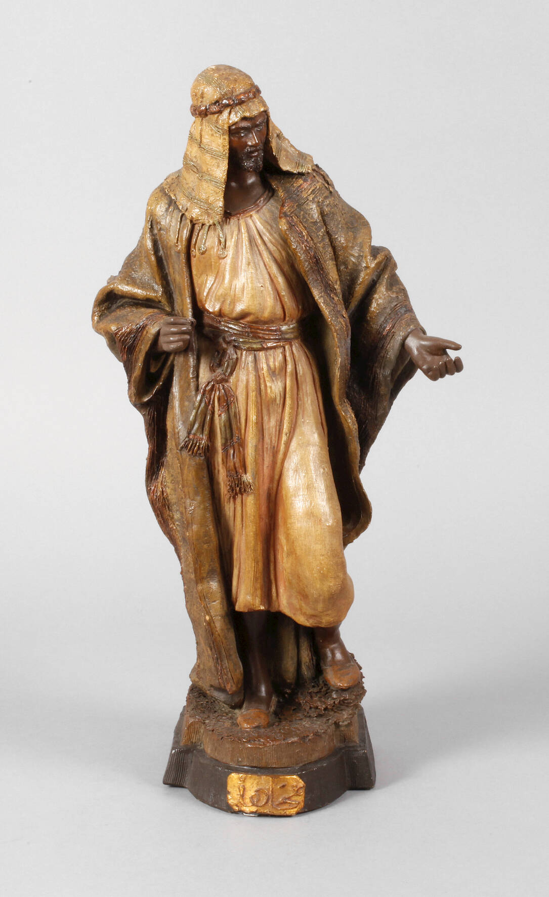 Goldscheider Wien Ägyptischer Krieger