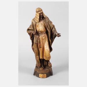 Goldscheider Wien Ägyptischer Krieger