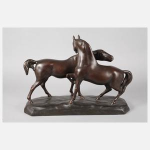 Pferdegruppe nach Mené