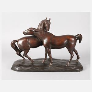 Pferdegruppe nach Mené