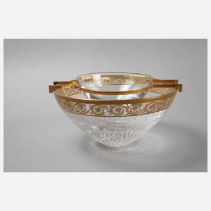 Saint-Louis Kaviarschale mit Besteck