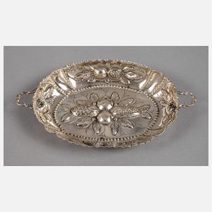 Silber Weinbrandschale