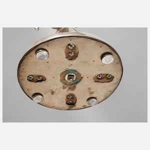 Silber große figürliche Öllampe