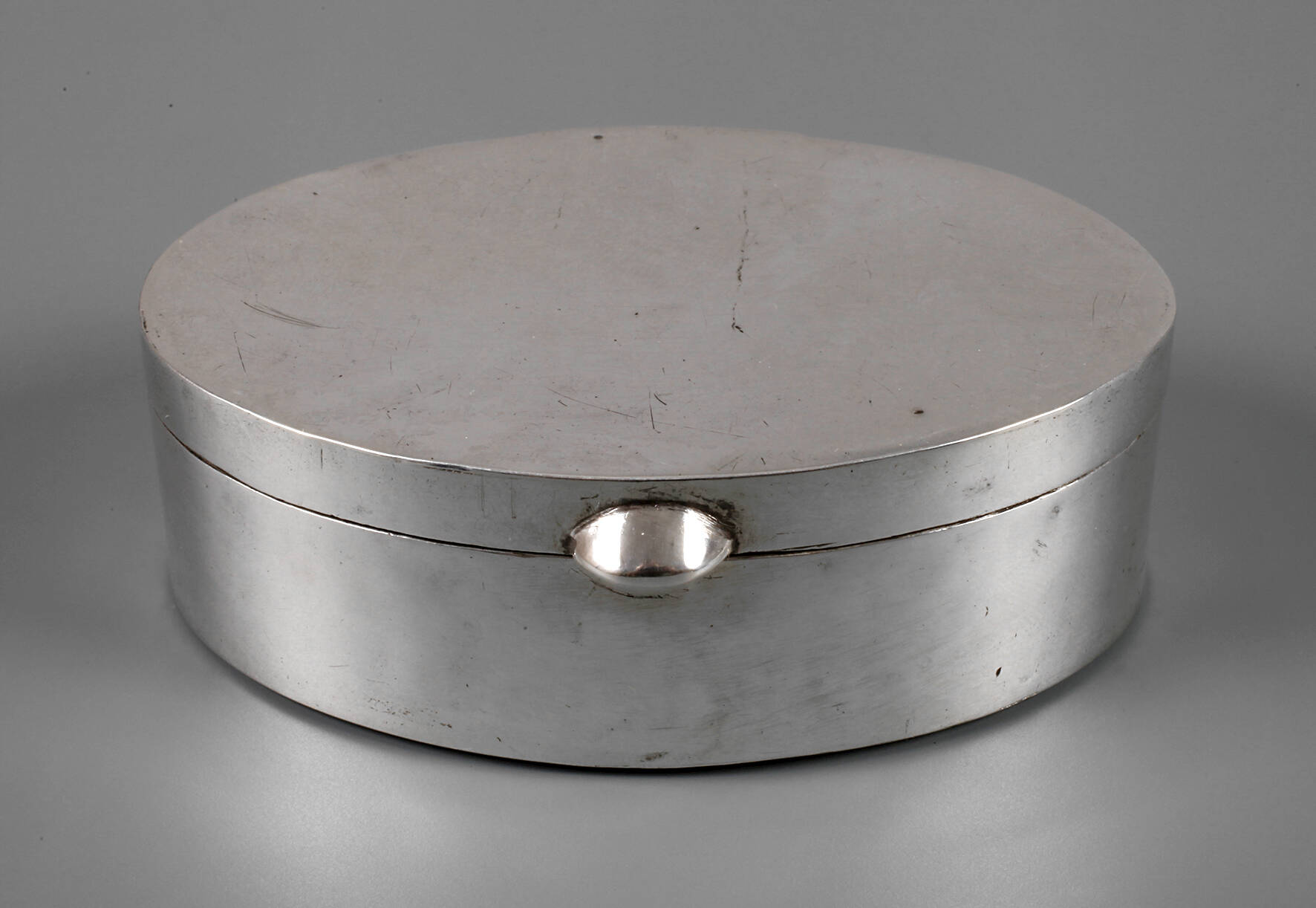 Biedermeier Silberdose Offenbach