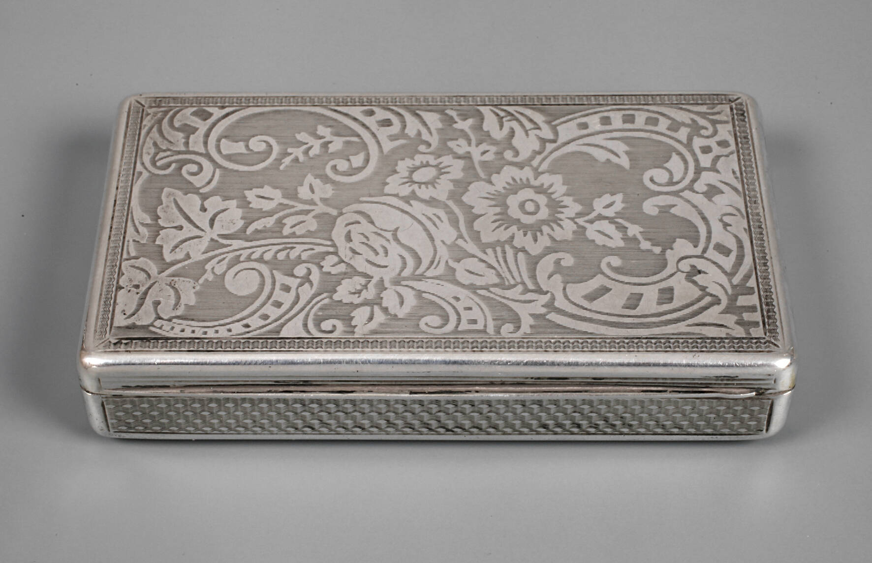 Silber Zigarettendose für Damen