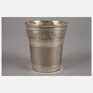 Silberbecher Historismus