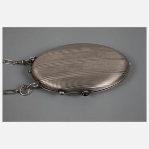 Silber Notizhalter an Kette