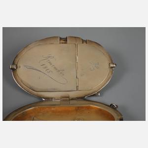 Silber Notizhalter an Kette